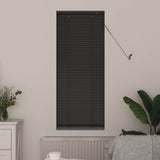 vidaXL Venetiaan Blind Verstelbaar Zilvergrijs 150 x 40 cm PVC