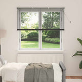 vidaXL Venetiaan Blind Verstelbaar Zilvergrijs 150 x 40 cm PVC