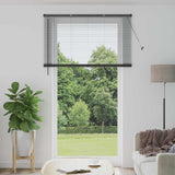 vidaXL Venetiaan Blind Verstelbaar Zilvergrijs 150 x 40 cm PVC