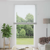 vidaXL Venetiaan Blind Verstelbaar Zilvergrijs 150 x 40 cm PVC