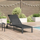 vidaXL Ligstoel 1-persoon Bruin 206 x 62,5 x 74 cm poly rattan