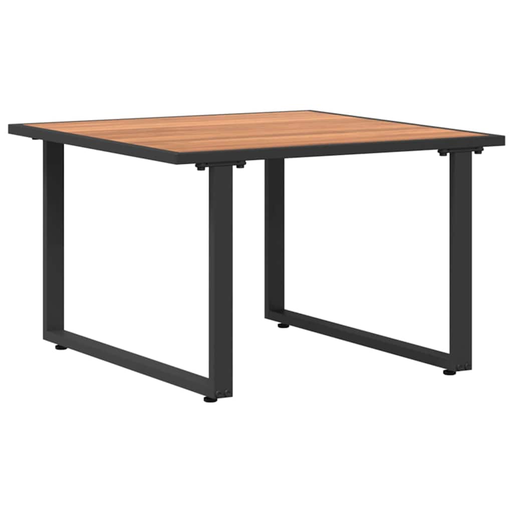 vidaXL Tuinbank Set 2 pcs Antraciet Staal