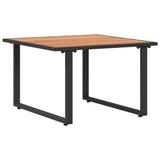 vidaXL Tuinbank Set 2 pcs Antraciet Staal