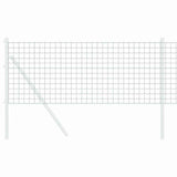 vidaXL Euro Hek Groen 1000 x 180 cm PVC-gelaagd ijzer