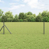 vidaXL Euro Hek Groen 1000 x 180 cm PVC-gelaagd ijzer