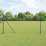 vidaXL Euro Hek Groen 1000 x 180 cm PVC-gelaagd ijzer