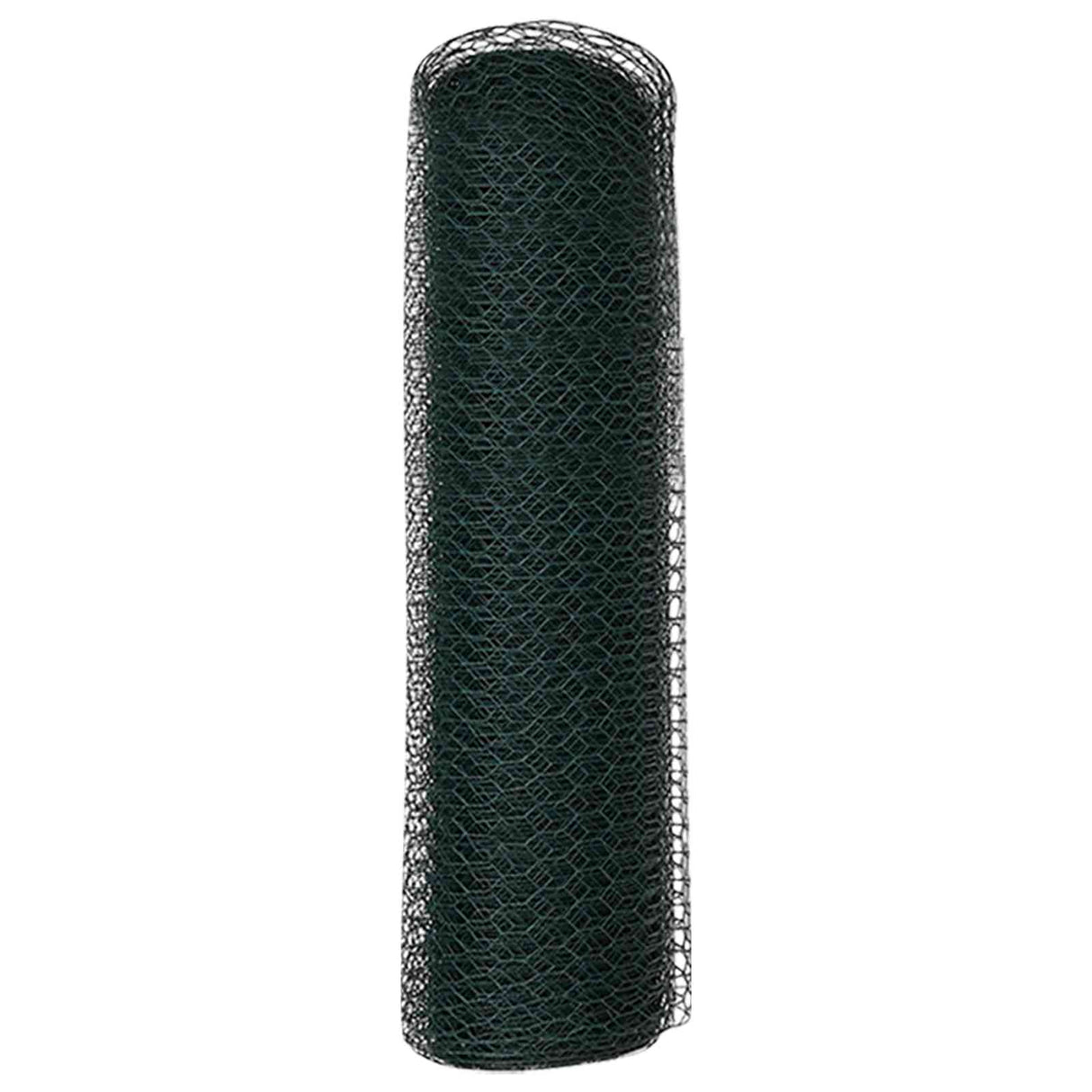 vidaXL Hexagon Hek Groen 0,4 x 10 m PVC