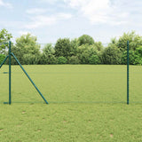 vidaXL Hexagon Hek Groen 0,4 x 10 m PVC
