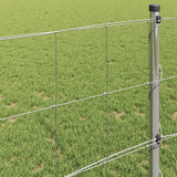 vidaXL Weidehekwerk Zilver 25 x 0,8 m Gegalvaniseerd staal