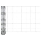 vidaXL Weidehekwerk Zilver 25 x 0,8 m Gegalvaniseerd staal