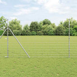 vidaXL Weidehekwerk Zilver 25 x 0,8 m Gegalvaniseerd staal