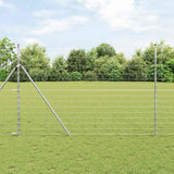 vidaXL Weidehekwerk Zilver 25 x 0,8 m Gegalvaniseerd staal