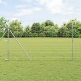 vidaXL Weidehekwerk Zilver 25 x 0,8 m Gegalvaniseerd staal