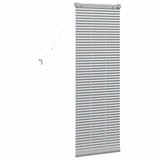 vidaXL Venetiaanse Jaloezieën Zilver 130 x 40 cm Aluminium