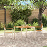 vidaXL Tuinstoel 6 pcs Bruin 56 x 54,5 x 87 cm Massief Acacia Hout