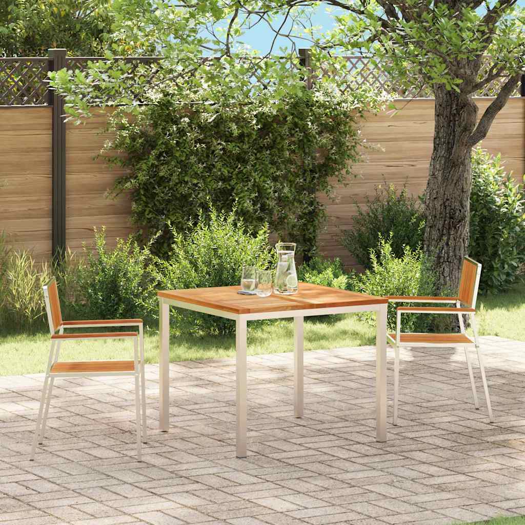 vidaXL Tuinstoel 6 pcs Bruin 56 x 54,5 x 87 cm Massief Acacia Hout