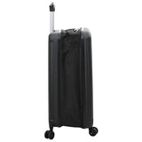 vidaXL Suitcase with lock Black 34 x 23 x 55.5 cm ABS Plastic