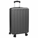 vidaXL Suitcase with lock Black 34 x 23 x 55.5 cm ABS Plastic