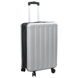 vidaXL Suitcase with lock Black 34 x 23 x 55.5 cm ABS Plastic