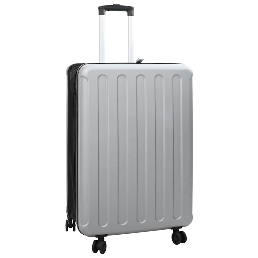 vidaXL Suitcase with lock Black 34 x 23 x 55.5 cm ABS Plastic