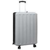 vidaXL Suitcase with lock Black 34 x 23 x 55.5 cm ABS Plastic