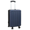 vidaXL Suitcase with lock Black 34 x 23 x 55.5 cm ABS Plastic