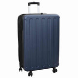 vidaXL Suitcase with lock Black 34 x 23 x 55.5 cm ABS Plastic
