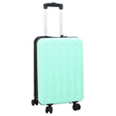 vidaXL Suitcase with lock Black 34 x 23 x 55.5 cm ABS Plastic