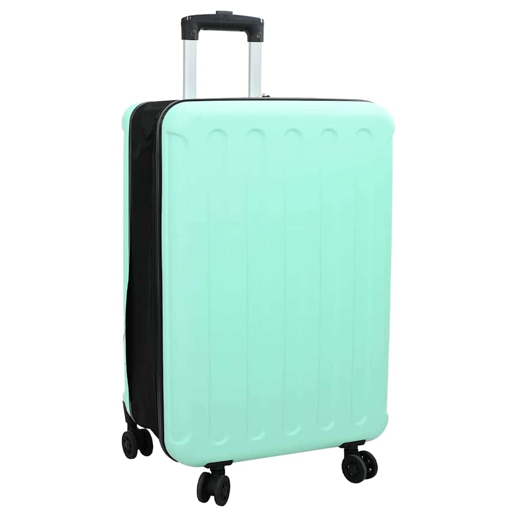 vidaXL Suitcase with lock Black 34 x 23 x 55.5 cm ABS Plastic