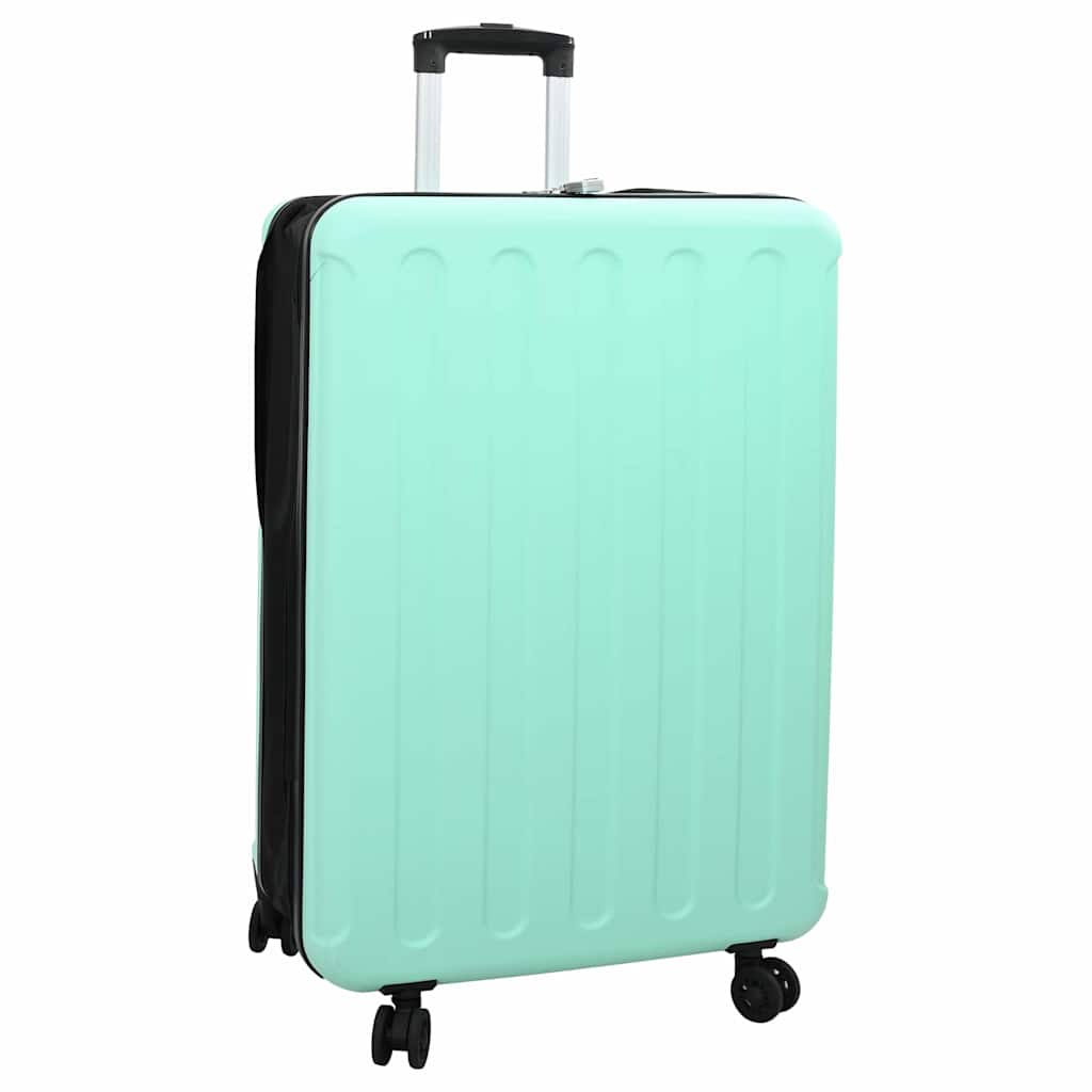 vidaXL Suitcase with lock Black 34 x 23 x 55.5 cm ABS Plastic