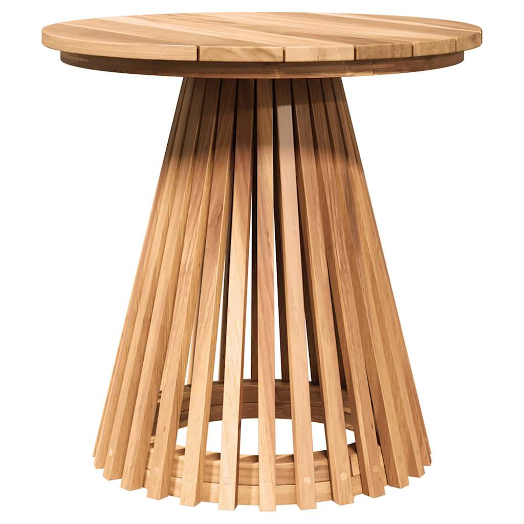 vidaXL Bijzettafel Bruin 50 x 50 x 49,5 cm Massief Teakhout