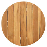 vidaXL Bijzettafel Bruin 50 x 50 x 49,5 cm Massief Teakhout