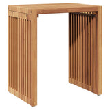 vidaXL Tuin Bijzettafel 3 pcs Bruin 33 x 44,5 x 51 cm Massief Teakhout