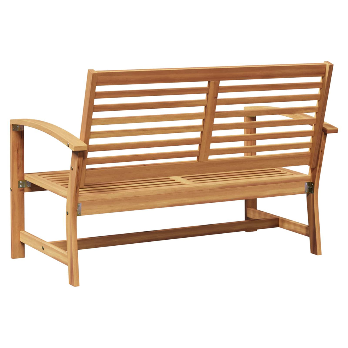 vidaXL Bank Bruin 110 x 65 x 76,5 cm Massief Teakhout