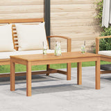 vidaXL Bank Bruin 110 x 65 x 76,5 cm Massief Teakhout
