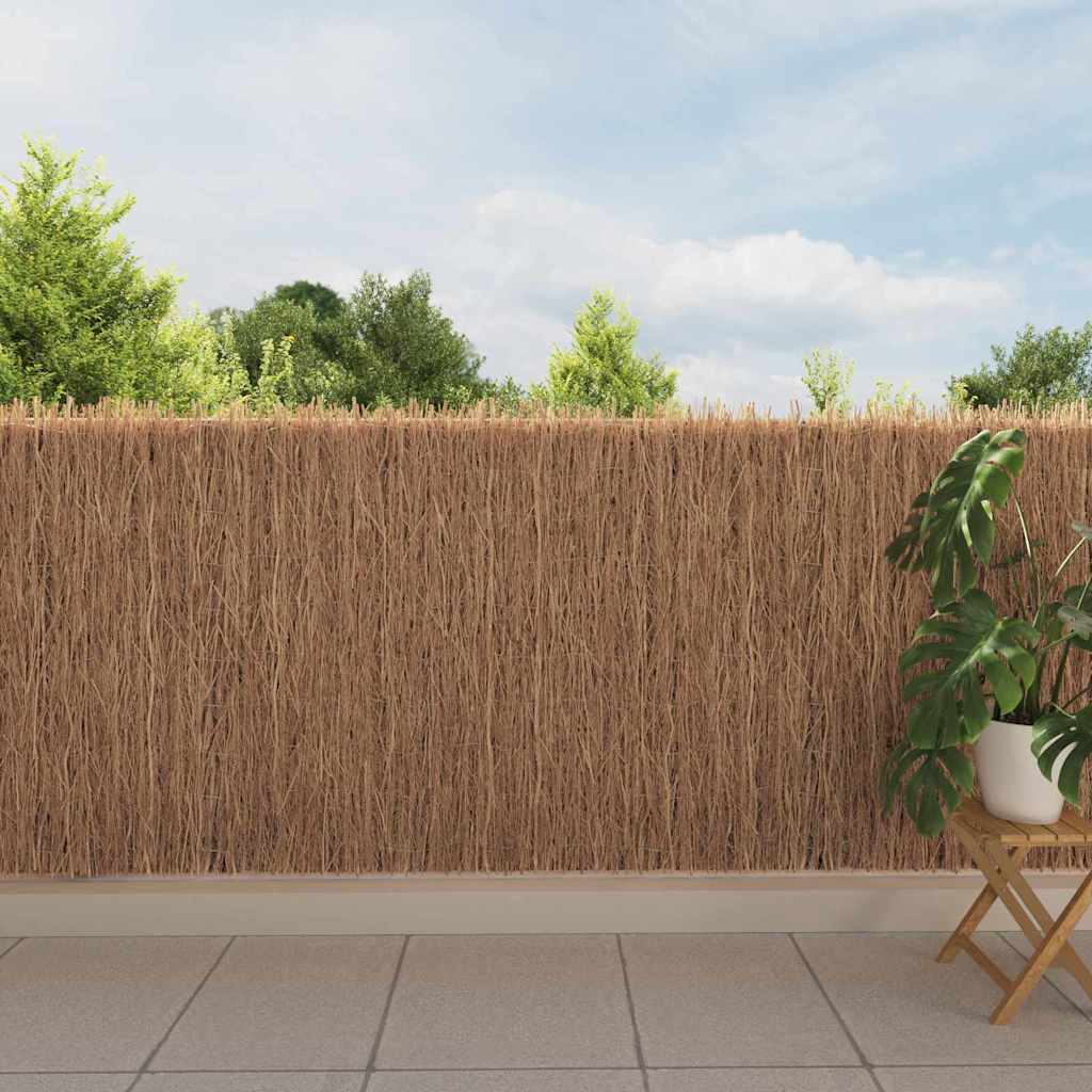 vidaXL Scherm 400x100 cm rijshout