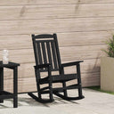 vidaXL Garden Rocking Chair White 92 x 70 x 108 cm HDPE