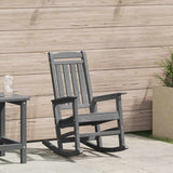 vidaXL Garden Rocking Chair White 92 x 70 x 108 cm HDPE