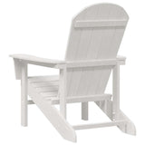 vidaXL Adirondack Chair White 82 x 74 x 92 cm HDPE