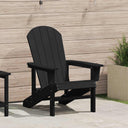 vidaXL Adirondack Chair White 82 x 74 x 92 cm HDPE