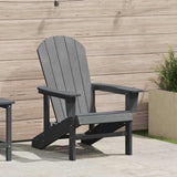 vidaXL Adirondack Chair White 82 x 74 x 92 cm HDPE