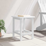 vidaXL Side Table White 38 x 38 x 46 cm Polyethylene