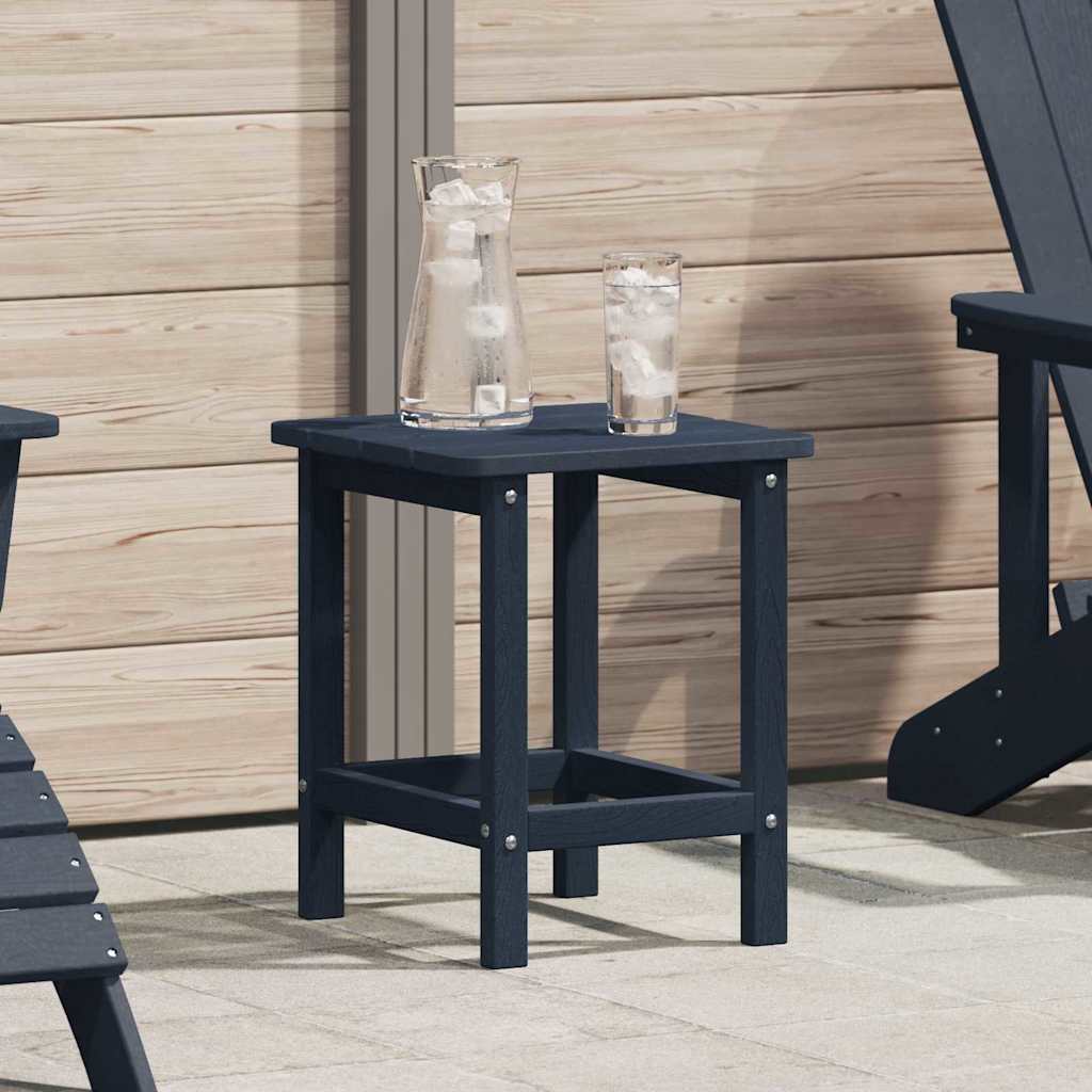 vidaXL Side Table White 38 x 38 x 46 cm Polyethylene