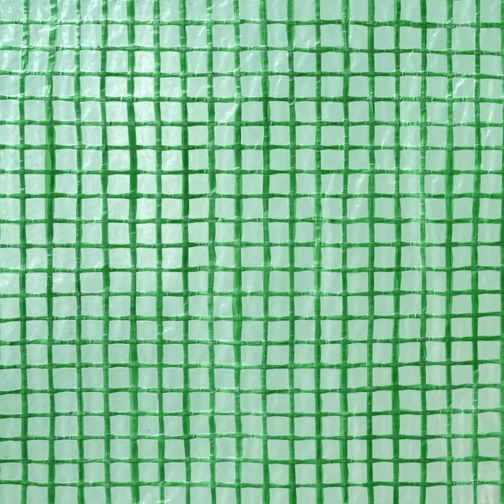 vidaXL Kas met Pop-up Frame met dak Groen 200 x 200 x 300 cm IJzer