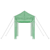 vidaXL Kas met Pop-up Frame met dak Groen 200 x 200 x 300 cm IJzer