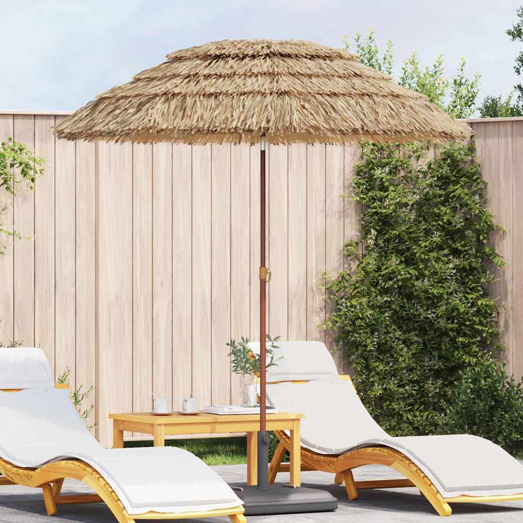 vidaXL Tuinparasol Naturel 160 x 160 x 196 cm