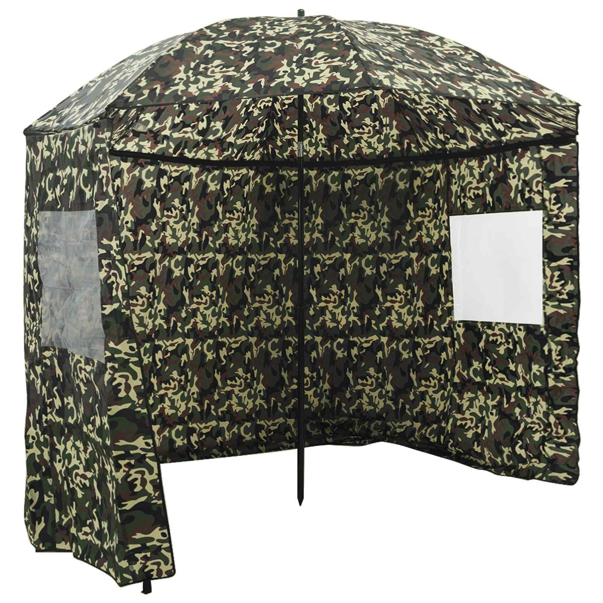 vidaXL Visparaplu 220x193 cm groen
