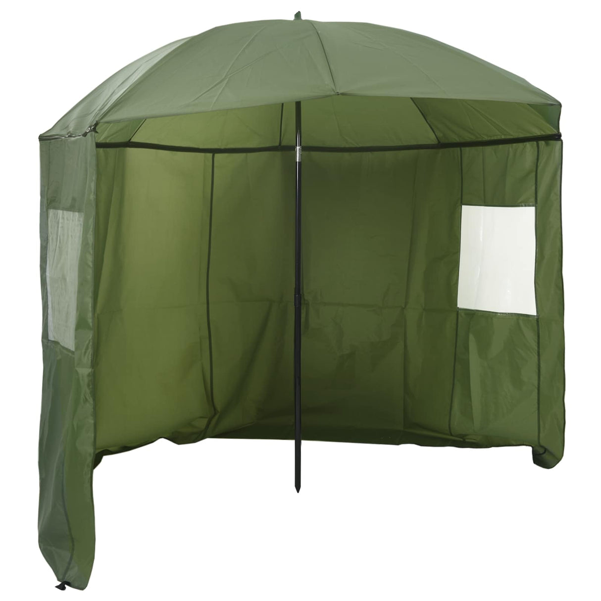 vidaXL Visparaplu 220x193 cm groen