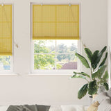vidaXL Rolgordijn met gordijnen Bruin 60 x 160 cm Bamboe