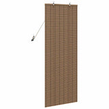 vidaXL Roller Blind with Curtains Brown 60 x 160 cm Bamboo